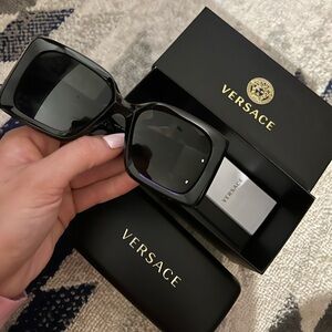 Versace Black Sunglasses